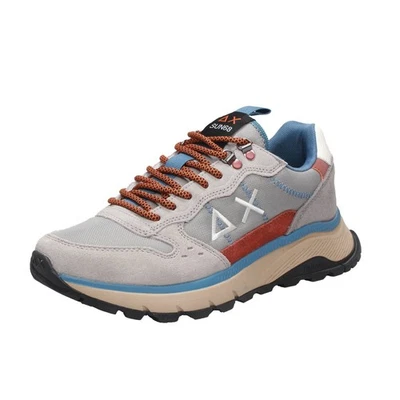 Sun 68 Fire & Camping Grigio - Taglia 44 [28.4cm] Scarpe Uomo Sneakers Casual - Immagine 1 di 3