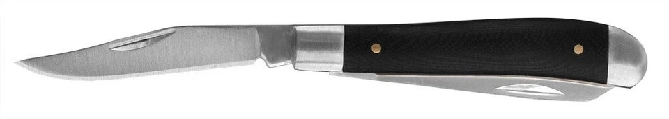 Navaja de Bolsillo Kershaw Gadsden 2 Hojas Junta Deslizante Negra G10 Mango Pulido - 4381 Foto 1 de 1