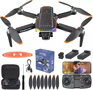 Drone with Camera for Kids and Adult Beginners,Foldable Fpv,Brushless Motor,One - Picture 1 of 12