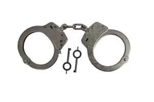 Smith & Wesson 350103 Model 100 Chain-Linked Handcuffs - Picture 1 of 1