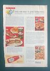 Vintage Advertising 1950s Magazine-Heinz/Del Monte/Dole/French's/Velveeta/Crisco