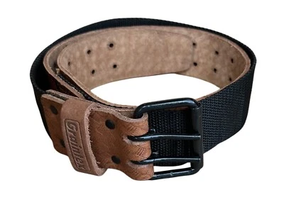 Graintex 2” Utility Leather/Polyester Work Belt For Tool Pouch