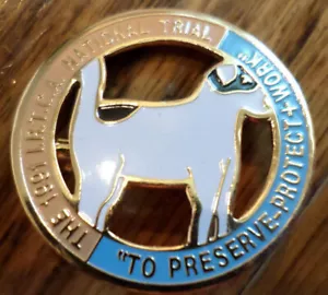 Irtca National Trail Dog To Perserve Protect And Work Uniform Hat Lapel Pin - Imagen 1 de 1