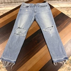 Pantalones de mezclilla para hombre JOE'S JEANS blancos lavados desgastados talla 34x30 Rude Boy tobillo - Imagen 1 de 19