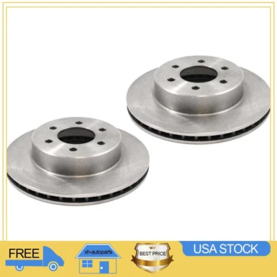 2X Rotor de freno de disco delantero DuraGo para Dodge Dakota 1991 1992 1993 1994 1995 1996 Foto 1 de 3