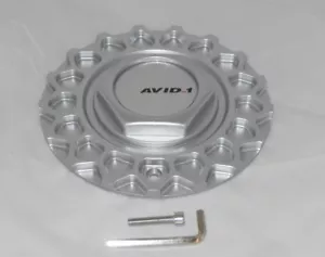 AVID1 AV-05 STR RS SILVER WHEEL RIM CENTER CAP C-850 247L169 or 135S170 or 679-2 - Picture 1 of 1