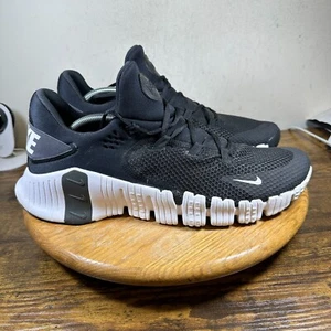 Nike Free Metcon 4 Men's Size 14 Black White Shoes Sneakers CT3886-010 - Picture 1 of 9