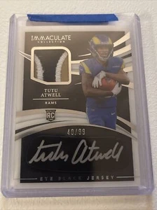2021 Immaculate Tutu Atwell /99 RPA - Bild 1 von 2
