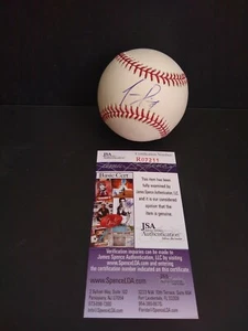 Juan Pierre Signed Rawlings Official Major League Baseball With COA - JSA - Picture 1 of 7