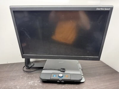 Optelec Clearview Speech Video Magnifier W/Touch 24" HDTV CV-DP-TF24-SP-G3 - T89 - Image 1 of 4