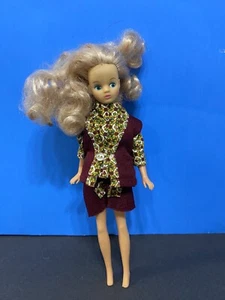 Vintage Mary Quant Daisy Doll 1970'S Model Toy Blonde Curly Hair Blue Eyes - Picture 1 of 8