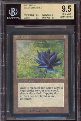 GEM MINT BGS 9.5 Alpha Black Lotus ~ Vintage MTG/Magic!!! - Image 1 of 2