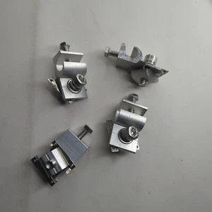  4 Pezzi Pinza per Filo da Terra Pannello Solare Pinza per Cavo di Messa a Terra - Foto 1 di 4