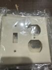 Lot Of 7 Cooper 5138W Nylon Switch/Outlet Wallplate Receptacle 2G Cover  L53
