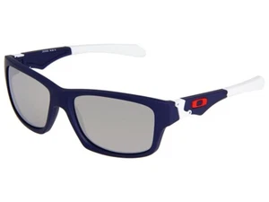 Oakley Jupiter Squared Sunglasses OO9135-02 Matte Navy (Blue)/Chrome Iridium - Picture 1 of 3