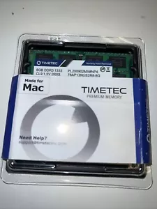 Timetec 16GB KIT2x8GB DDR3 1333MHz PC3-10600 Non-ECC Unbuffered 1.5V CL9 2Rx8... - Picture 1 of 1