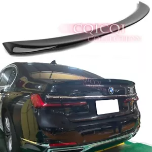 Gloss Black BMW 16~21 G11 G12 7-series High Kick performance type trunk spoiler◎ - Picture 1 of 4