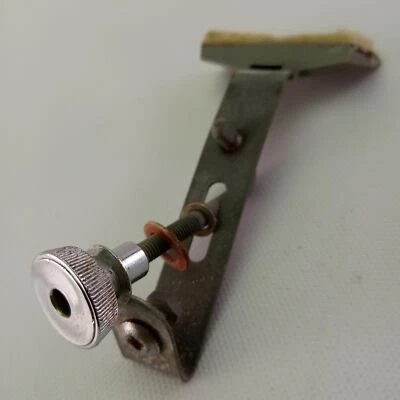 *Premier Snare/Tom Drum Muffler Chrome Elite Vintage 60s-70s England White Felt* - Image 1 of 3