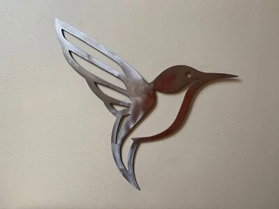 Hummingbird Metal Wall Art - Image 1 of 4