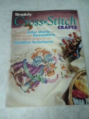 Simplicity Angels Cross Stitch Crafts #3778 ©1996 - Image 1 of 3