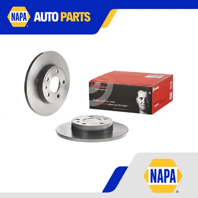 2x Par de discos de freno sólidos para ALFA ROMEO SPIDER 916 1.8 trasero 98 a 05 AR32201 Foto 1 de 4