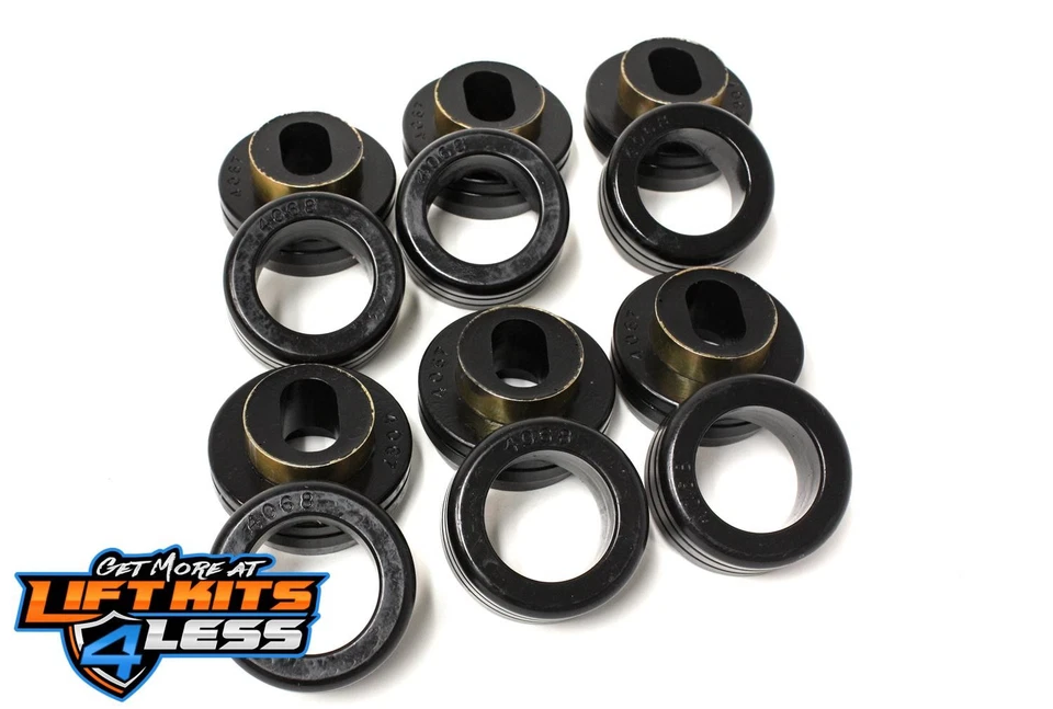 Juego de montaje de cabina de carrocería de suspensión Energy - negro - poliuretano de rendimiento Foto 1 de 2