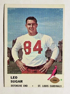 1961 Fleer #28 Leo Sugar (VG) - Picture 1 of 2