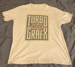 Turbografx 16 Logo T-Shirt NEC PC Engine Retro Videospiele - Bild 1 von 3