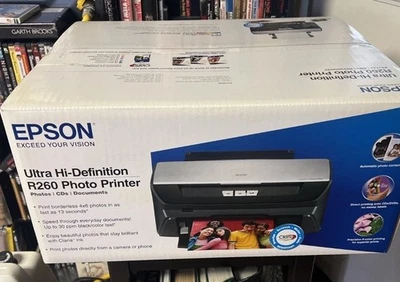 Epson Stylus Photo Ultra Hi-Definition R260 Digital Inkjet Printer Brand NEW - Image 1 of 2
