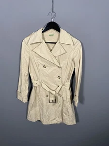 UNITED COLORS OF BENETTON Trench Coat - UK8 - Great Condition - Women’s - Picture 1 of 5