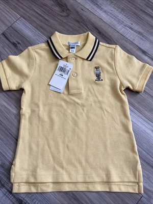 Nuevo con etiquetas Polo Ralph Lauren Polo Oso Polo Amarillo Talla 25M Foto 1 de 4