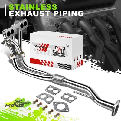 Colector de acero inoxidable 4-2-1 Tri-Y cabezal escape para Nissan Sentra 1.8L 00-06 Foto 1 de 4