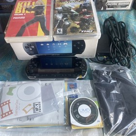 Sony PlayStation Portable Value Pack - Black (PSP-1001K) bundle *please read*