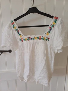 Sezane Embroidered Shirt - Picture 1 of 6