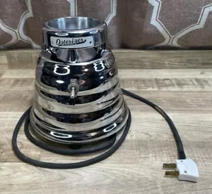 Osterizer Model 10 1950's Beehive Style Chrome Base MOTOR Only Tested Works A+++ - Picture 1 of 14