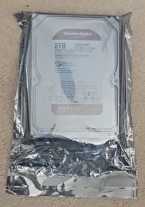 WD 2TB WD Purple Surveillance Internal Hard Drive HDD WD22PURZ - Photo 1/1