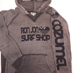 Ron Jon Surf Shop Women's Hoodie Pullover Jacket Sz XL Cozumel Hooded Distressed - Picture 1 of 13