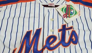 AUTHENTISCHES RAWLINGS NEW YORK METS 44 GROSSES VINTAGE 1980ER Trikot SEHR SELTEN! - Bild 1 von 3