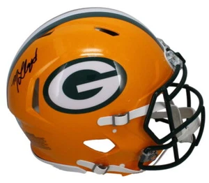 MarShawn Lloyd Autographed Green Bay Packers Authentic Speed Helmet Beckett - Picture 1 of 3