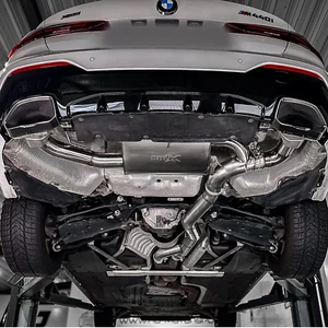 EGO-X Axle-Back Exhaust System 3.5" For BMW M340i G20 / M440i G22 / M240i G42 - Picture 1 of 3