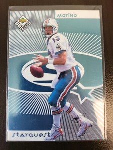 1998 Collectors Choice Dan Marino STARQUEST BLUE card #13