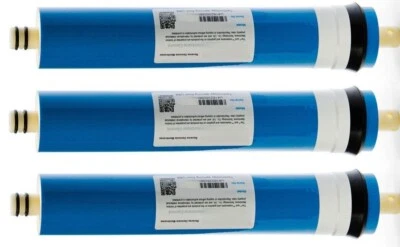 3x Reverse Osmosis RO Membrane Water Filter System  50 75 100 150 GPD - Image 1 of 2