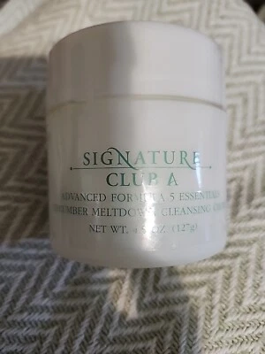 Signature Club A  - 5 Essentials CUCUMBER MELTDOWN cleansing Creme Cream 4.5 oz - Image 1 of 2