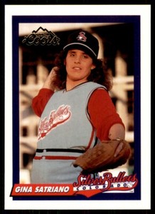 1994 Coors Colorado Silver Bullets Gina Satriano Colorado Silver Bullets #GISA