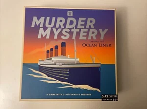 Murder Mystery an Bord des Ozeandampfers Partyspiel - Neu in versiegelter Verpackung - Bild 1 von 2