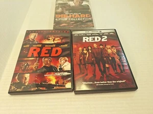 RED/RED2 Double Feature With DIEHARD 4-Film Collection 6pc Set - Picture 1 of 20