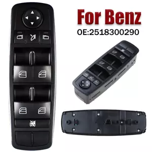 ABS Car Window Master Control Switch 2518300290 For Mercedes-Benz ML350 2006-11 - Picture 1 of 9