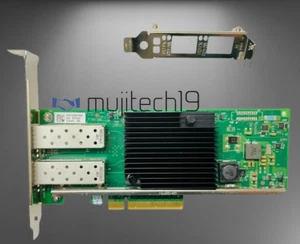 Lenovo X710-DA2 00YK615 10Gb/s PCI-E Dual Port SFP+ CNA Network Adapter FRU - Picture 1 of 6