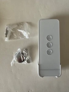 Rollerhouse Remote Controller ONE Channel RF WHITE BF-301A for Motorized Shades - Picture 1 of 2
