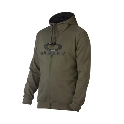 Oakley Men's Combat FZ Hoodie Hoody Full Zip Jacket Dark Brush Medium New - Image 1 of 2